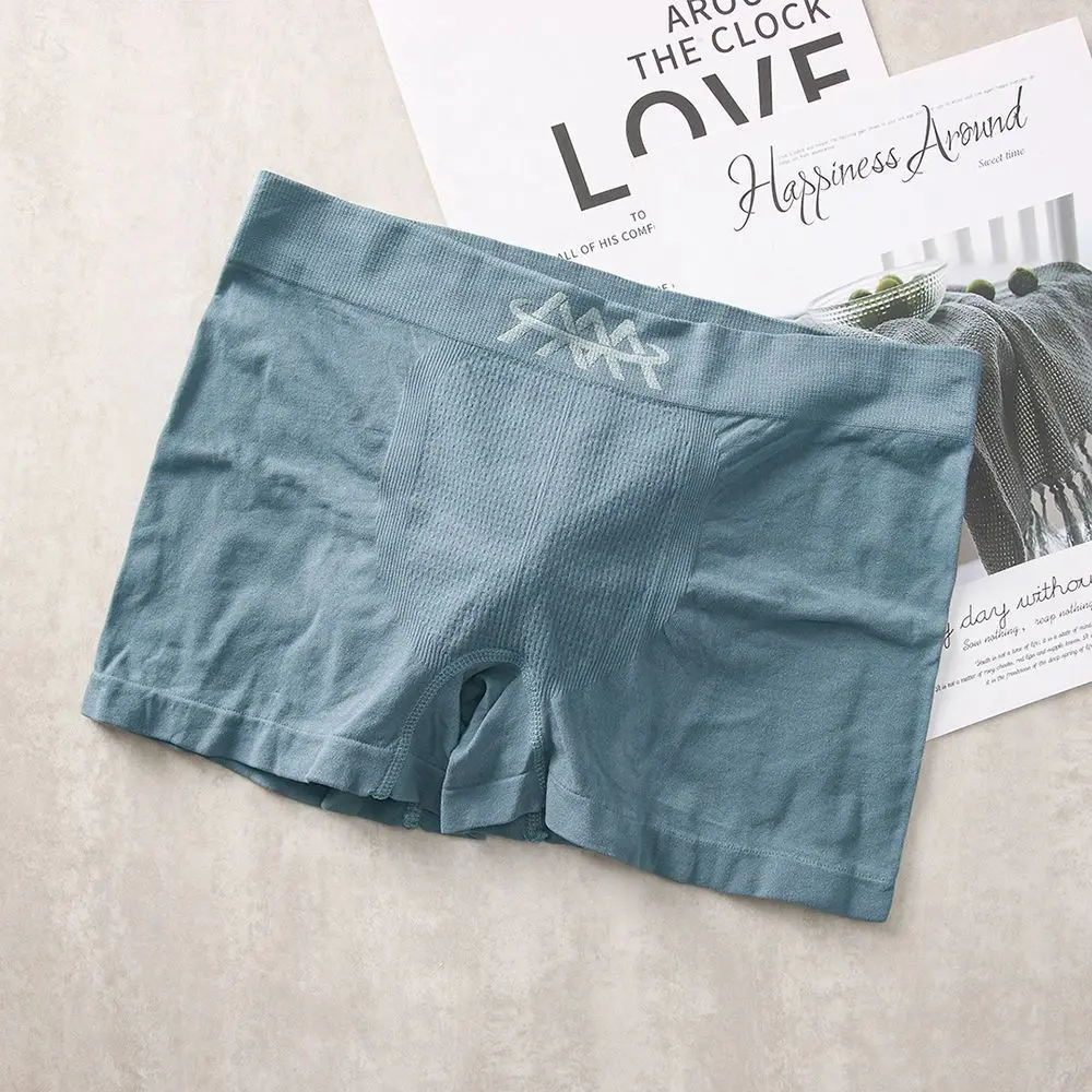 Трусы-боксеры мужские магнитные дышащие удобные под брюки средняя талия нижнее