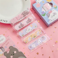 20pcs cartoon bandaids wound adhesive plaster medical anti bacteria band waterproof bandages sticker home travel first aid kit