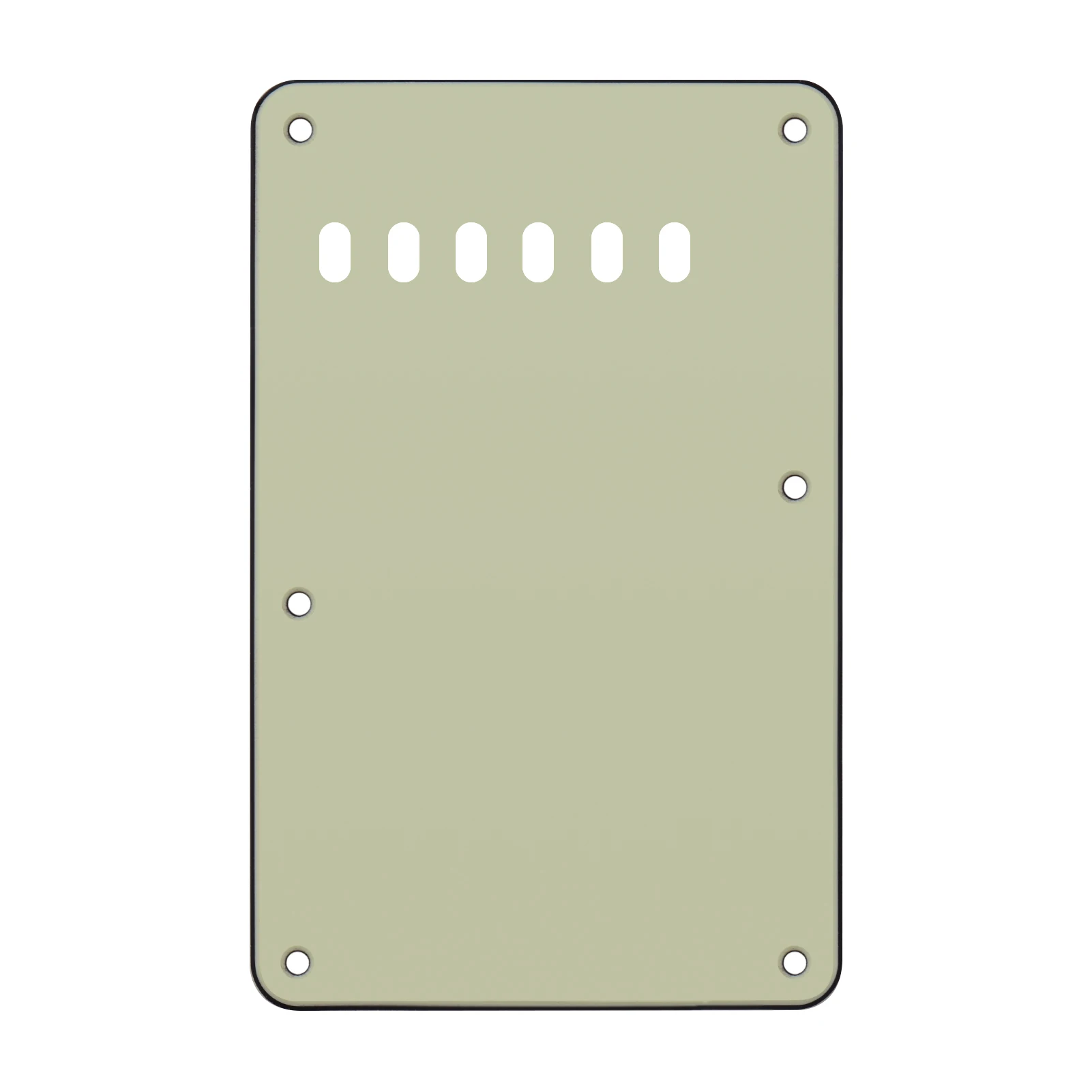 6 отверстий 3 слойные фанерные гитары задней панели тремоло задняя крышка замена