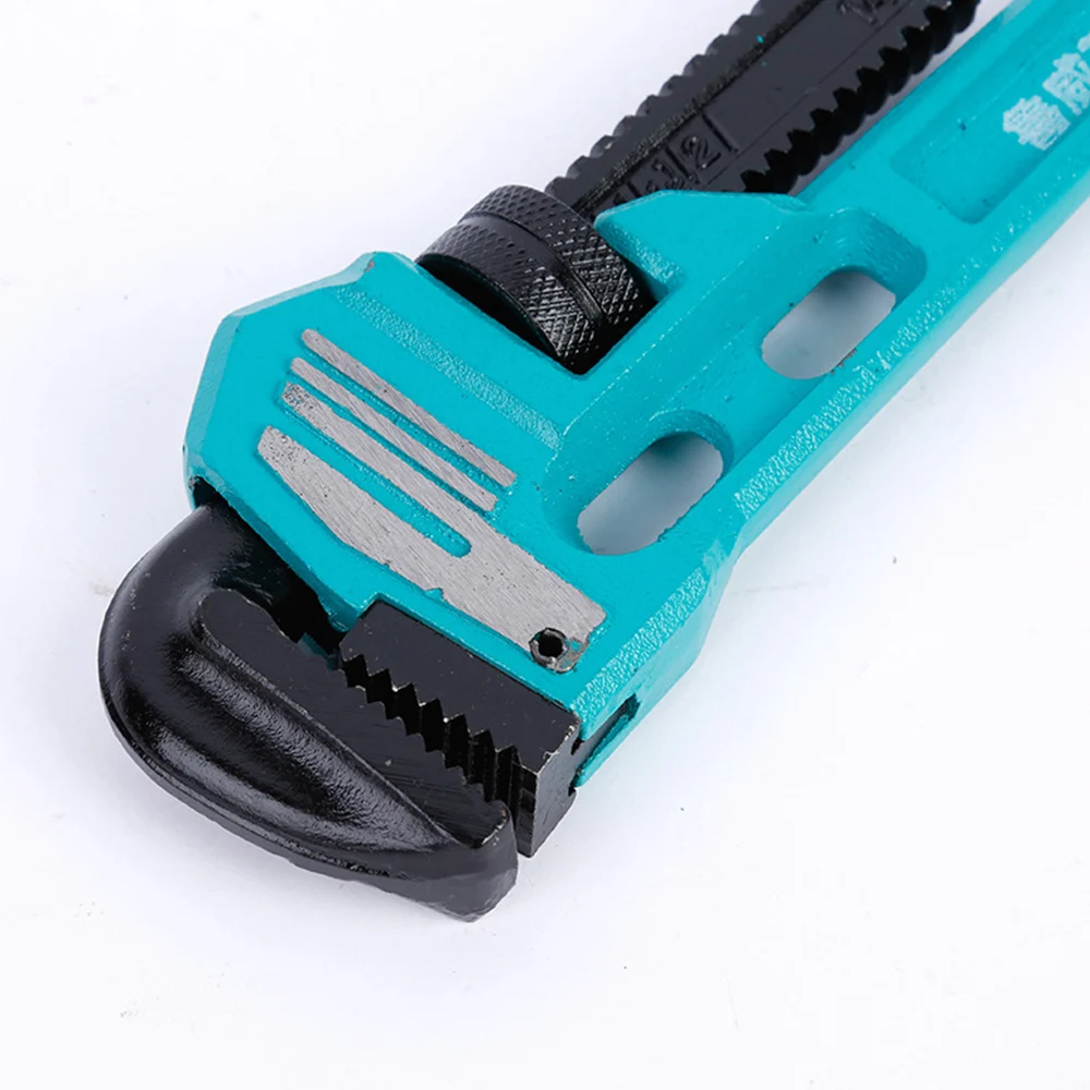 

14" Pipe Wrenches Heavy Duty Pipe Wrench Multifunctional Adjustable Plumbing Wrench Set Malleable Cast Iron Handle