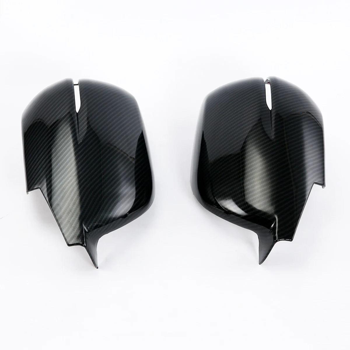Зеркала заднего вида из углеродного волокна зеркальная отделка для Honda крышка