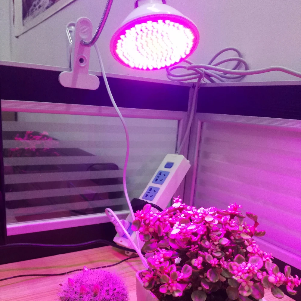 

LED Grow Light Full Spectrum E27 Metal Hose Indoor Phyto Lamp Full Range Clip-on Growing Lights For Seedlings Flowers
