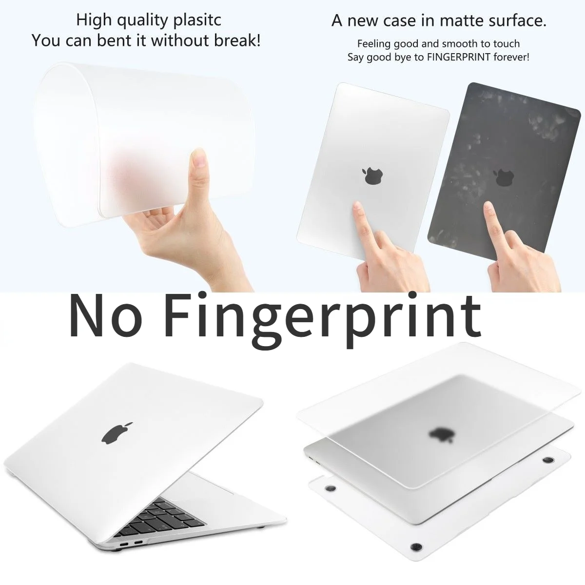 Матовый чехол для Macbook Air Pro 13 2020 A2337 A2289 M1 Mac Book 3 15 дюймов с сенсорной панелью и