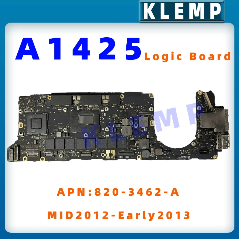    A1425  MacBook Pro Retina 13  ,   A1425 2, 5  i5 8  820-3462-A,  2012  2013