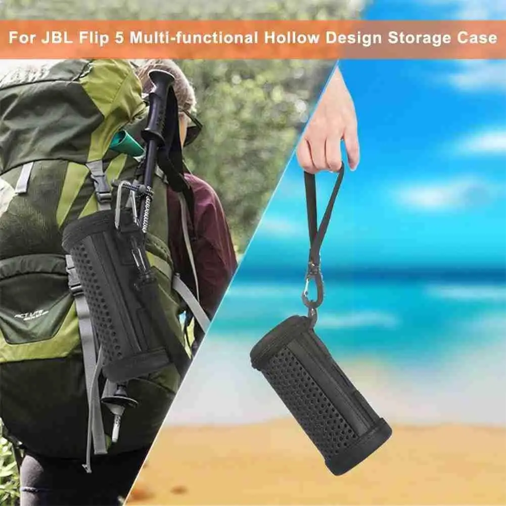 

Hollowed Mesh Protective Hard Cover Bag Box For Flip4 Accessories Bluetooth-compatible Original Bombox