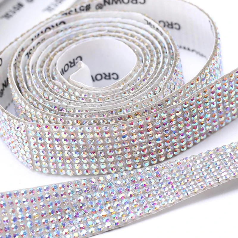 

Широкие кристаллы AB Clear Shine стразы, пришивные стразы, цепочка, железный клей на горячей фиксации, кран для одежды, сделай сам, отделка, цепь дл...