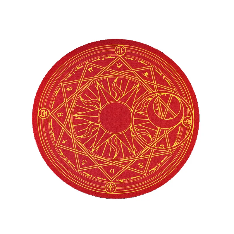 Коврик для мыши Сакура из аниме-карты реквизит косплея милый розовый волшебный