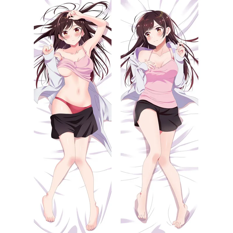 

New Anime Rent A Girlfriend Ichinose Chizuru Dakimakura DIY Sexy Otaku Waifu Cosplay Custom Women Hugging Body Pillow Cover