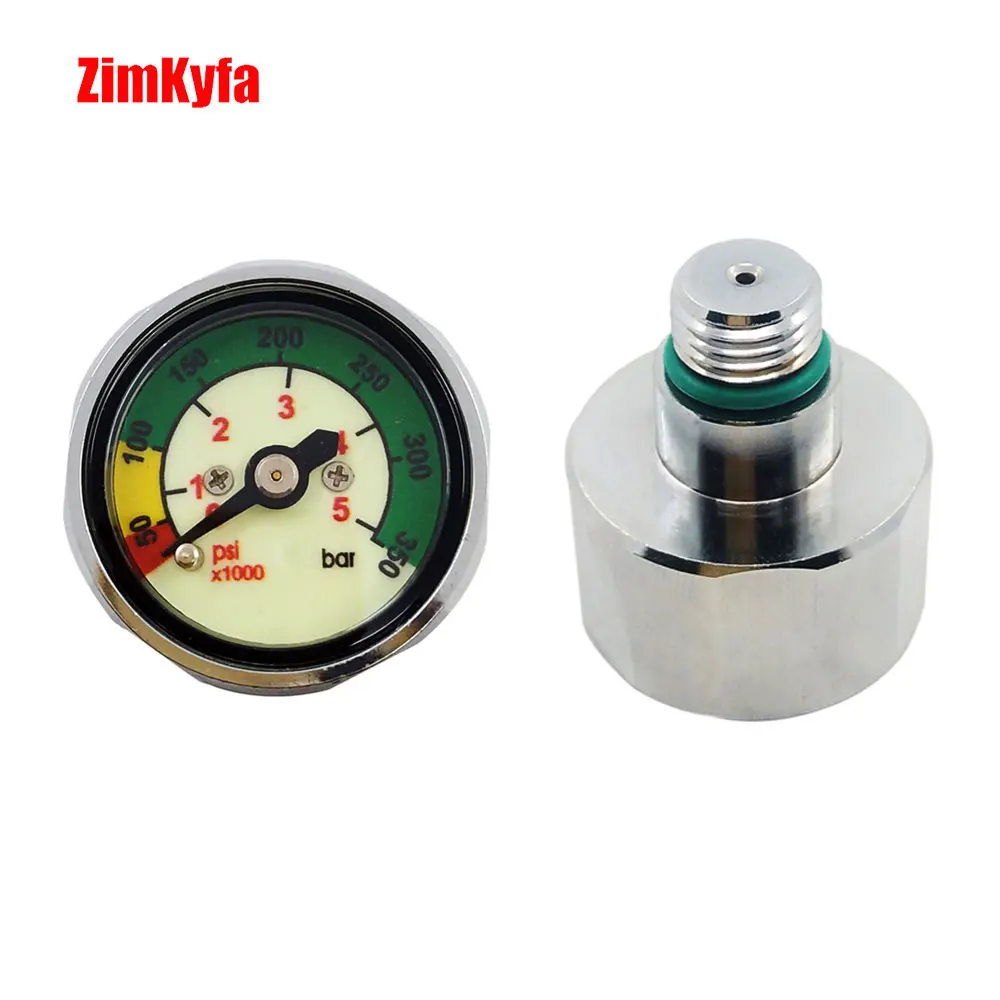 Датчик давления для подводного плавания Пони 1 дюйм лицо 350 бар/5000 PSI 7/16 &quot 20UNF
