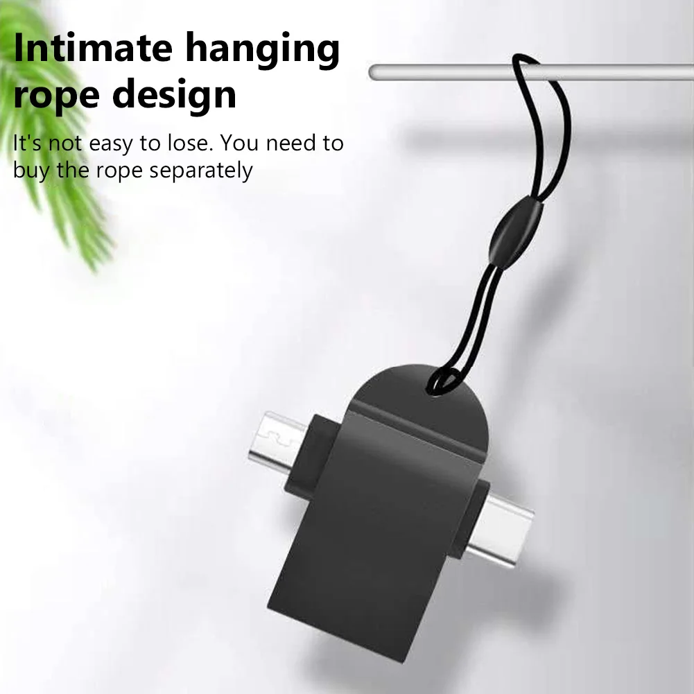 Переходник OTG для Android Type-C 2 в 1 переходник с USB 3 0 на Micro Type C жесткий диск флэш-диск