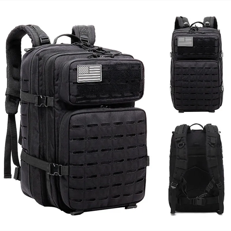 

50l Army Camouflage Backpack Men Military Tactical Assault Molle Bags Hunting Trekking Backpack Dwaterproof Water Bug Out Bag