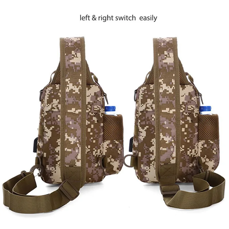 Уличная тактическая поясная сумка военная нагрудная спортивная мужские