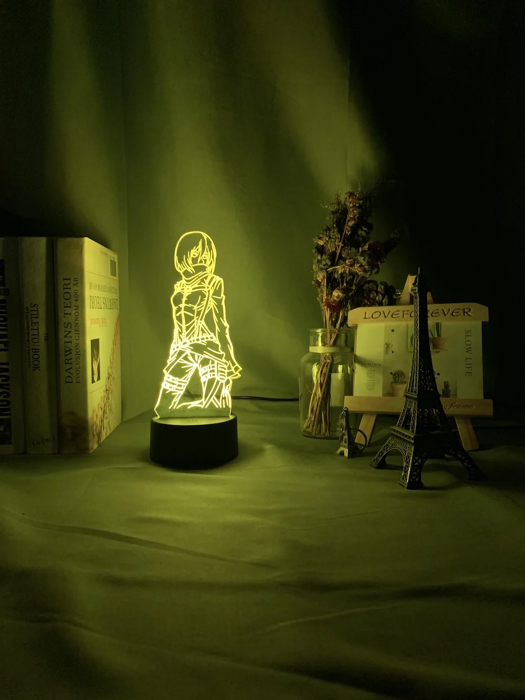 3d лампа атака на Титанов искусственная кожа детский ночсветильник для украшения