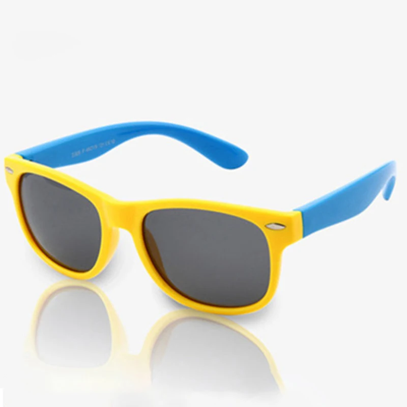 DUBERY винтажные Поляризационные детские солнцезащитные очки мягкие гнущиеся