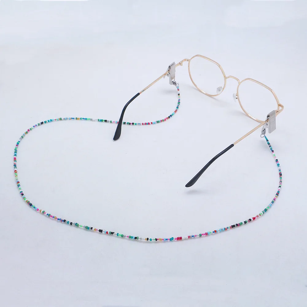 

2020 Colorful Eyeglass Chain Straps Sunglasses Cord Lobster Clasp Clip Mask Hanging Chain Eyewears Rope Jewelry Accessories