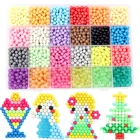 Бусины 5 мм для изготовления ювелирных украшений, 24 цвета, волшебные водяные бусины-распылители, Обучающие игрушки, пазлы, аксессуары