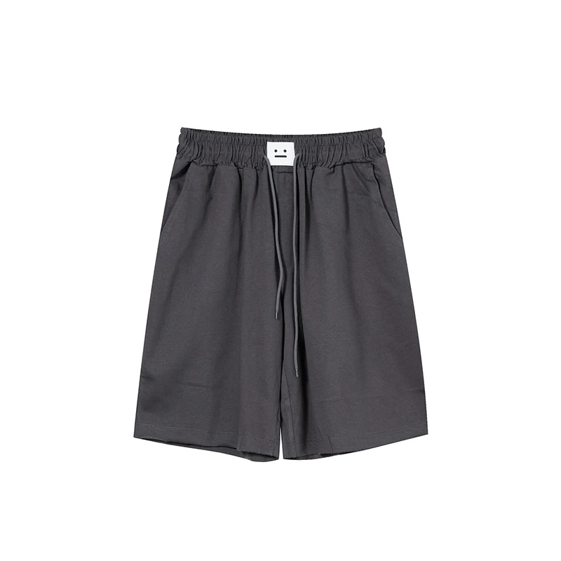

IEFB Men's Causal Shorts 2021 Summer New Loose Casual Drawstring Elastic Waist Knee Length Pants Trend Straight Green Shorts Men
