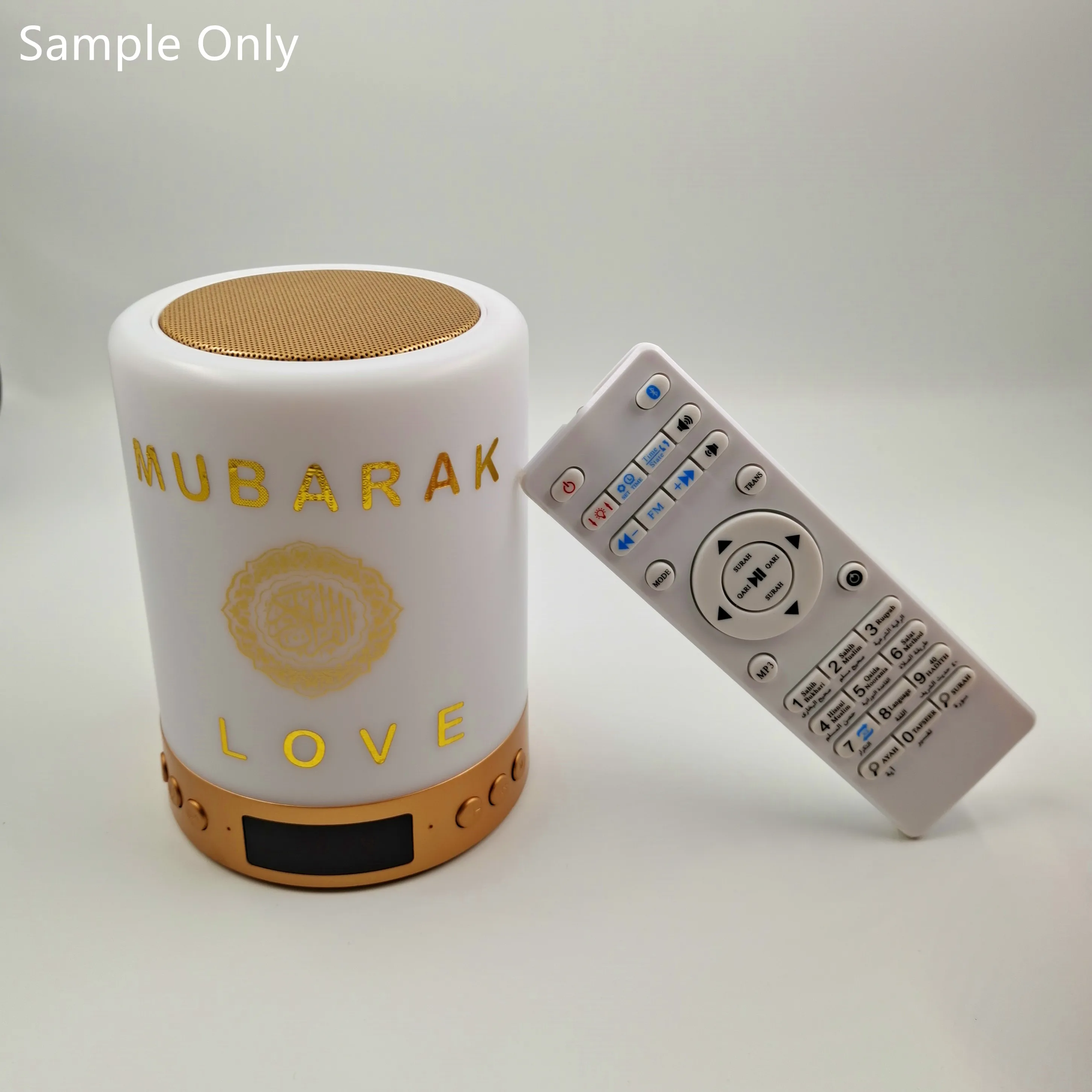 Динамик исламский Bluetooth Коран беспроводной портативный светодиодный сенсорный