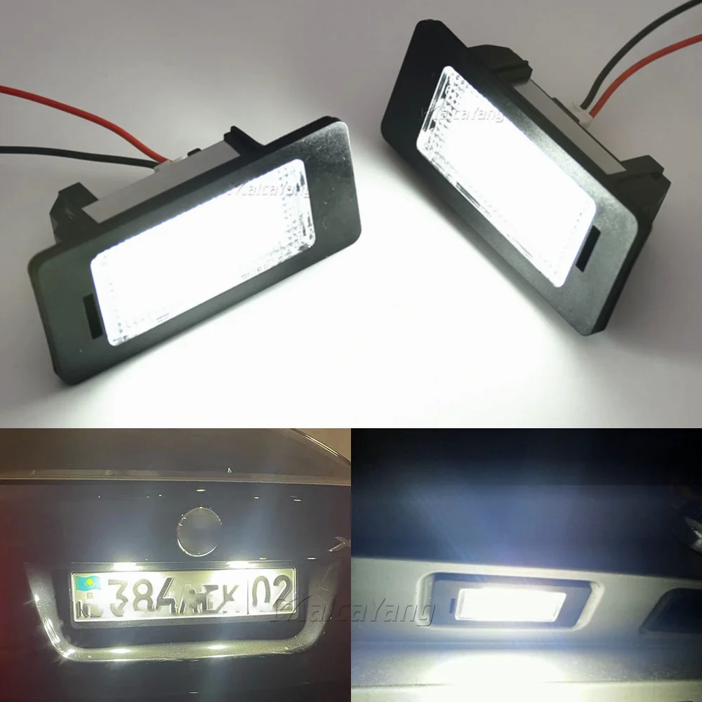 

For BMW E60 E46 E90 License Plate Light No Error Led Number Plate Holder Lamp For BMW E39 E60 E61 E91 E90 E92 E93 E46 CSL E82