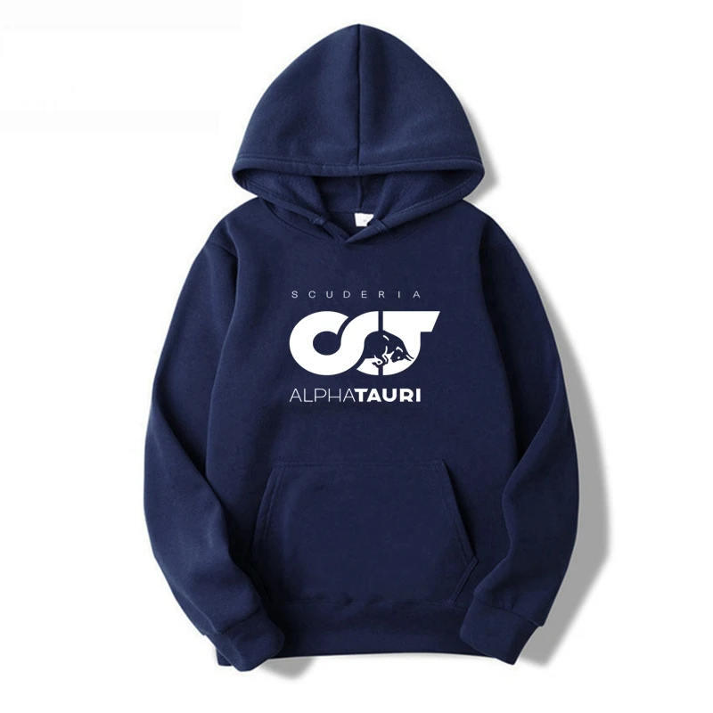

Summer Formula One Race Pierre Gasly F1 Team Alpha Tauri Logo Cotton Oversized Hoodies For Men/Women Racing Fans Sweatshirt