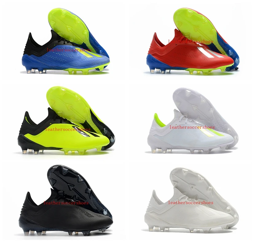 2019 дешевые мужские футбольные бутсы X 18 1 FG nemeziz x кошки scarpe calcio SKELETALWEAVE| |