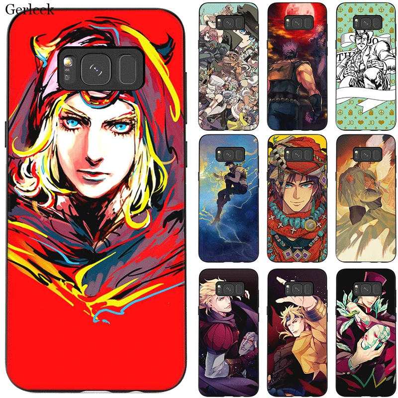 Чехол для телефона samsung J6 A70 A60 A50 A40 A20 A30 A10 A7 A6 A5 A3 A8 A9 крышка JoJo Jonathan Joestar | Мобильные