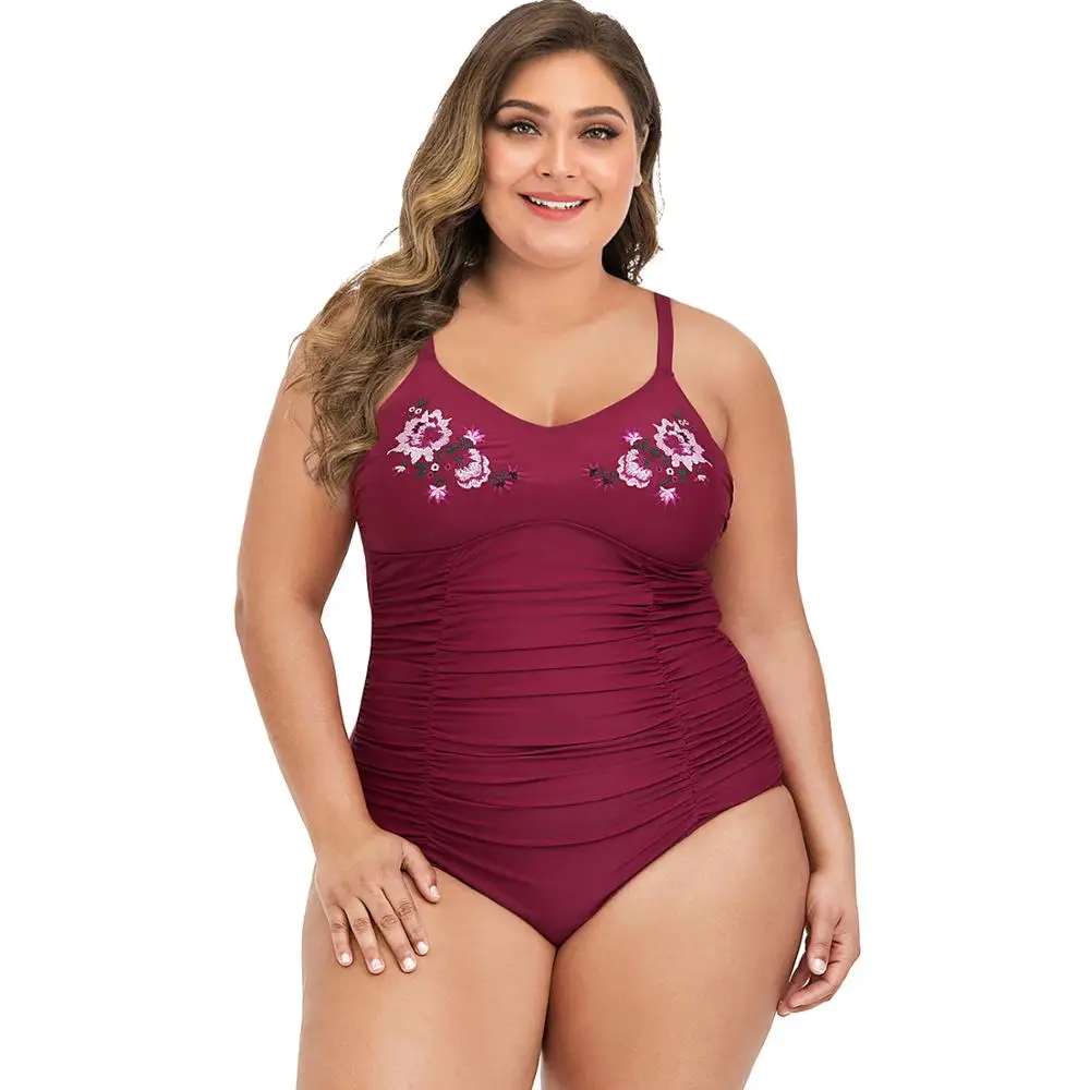 Новинка 2020 сексуальный цельный купальник для женщин с рюшами контролем живота