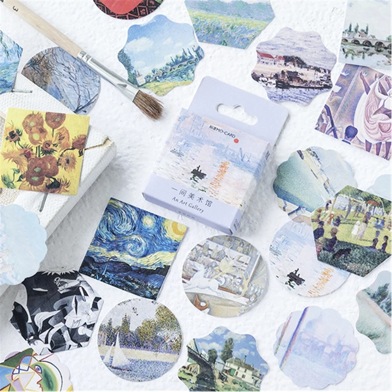 

46 шт./кор. изобразительного искусства серии наклейки, милые, миленькие в японском стиле («Каваий» планер журнал дневник в стиле Скрапбукинг ...