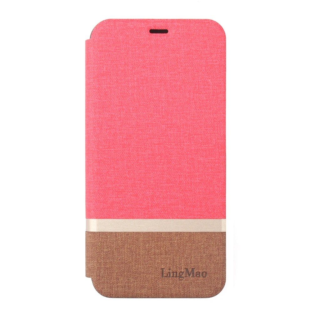 rose with brown Флип-чехол для iphone 8 Plus кожаный чехол для телефона Apple iphone Xs Max XR X SE 6 6s 7 Plus PU чехол для карты слот подставка ткань - Цвет: rose with brown