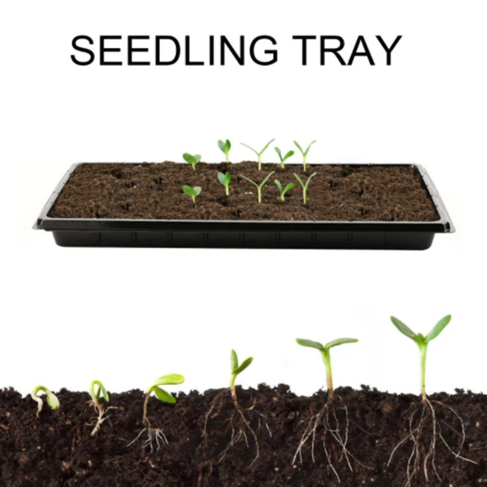 5 шт. большой лоток Nurseri толстые Пластик детские горшки для растений цветок и