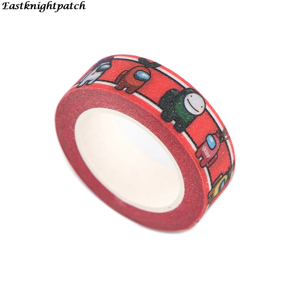 E2505 мультфильм печать лента Washi рукоделие изоляционная Симпатичный робот