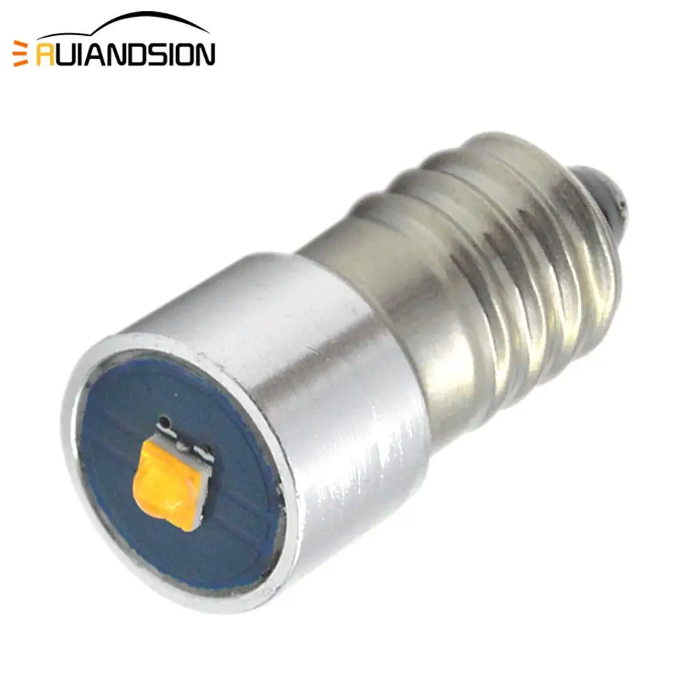 1Pcs 3W E10 Led Conversion Upgrade Bulb For Petzl Zoom Duo Razorback LanternTorch Flashlight Headlamp 6V-30V 3V 4.5V 12V 18V 24V