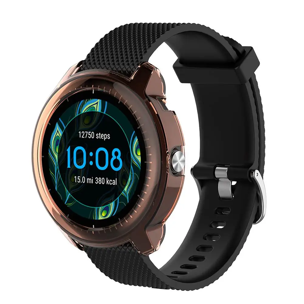 Высококачественный ТПУ силиконовый защитный чехол для Garmin Vivoactive 3 Смарт часы