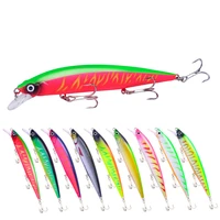 1pcs 18 3g14cm floating minnow fishing lures aritificial hard wobblers crankbait for bass pike fake plastic fish fishing tool