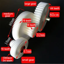 3pcs/lot Meat Grinder Gears Plastic Gear VITEK for Meat Grinders Mincer Spare Parts