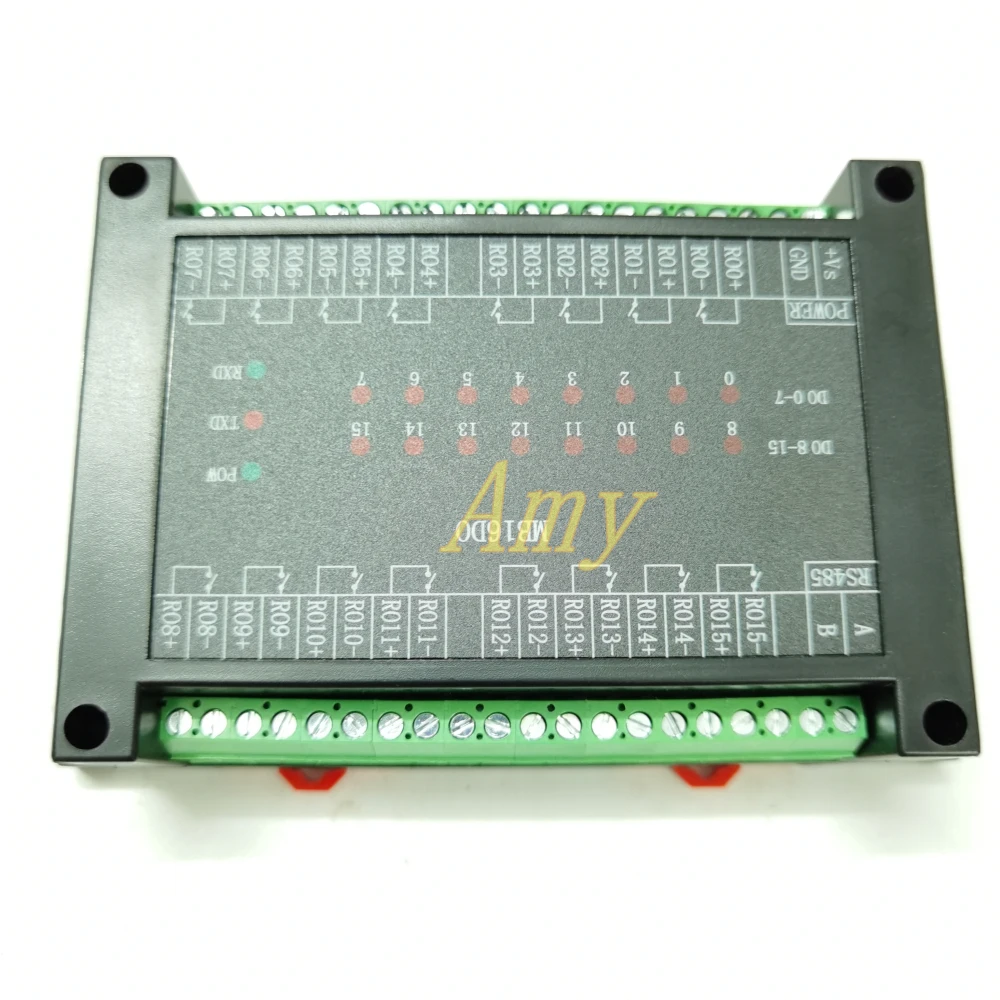 Модуль вывода переключателя 16-ходовое реле изолированный Тип RS485 MODBUS