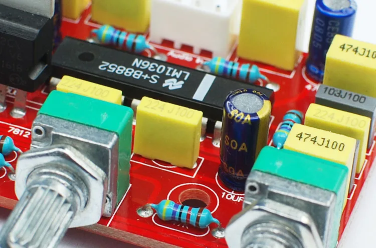 LM1036 OP AMP HIFI усилитель предусилитель Регулятор громкости Tone EQ DIY KIT и готовая