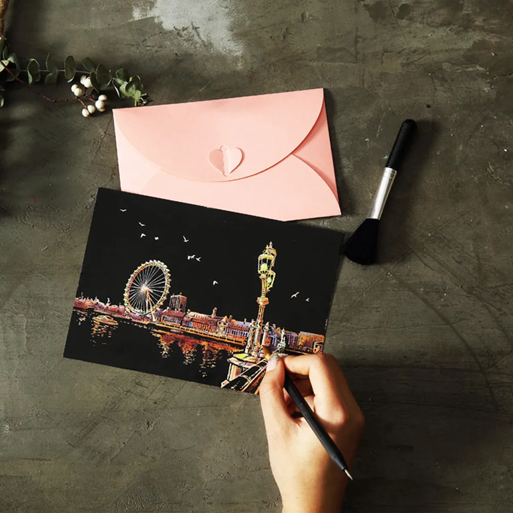 4 шт. Развивающие игрушки для рисования детей развивающие Обучающие 20х14 см