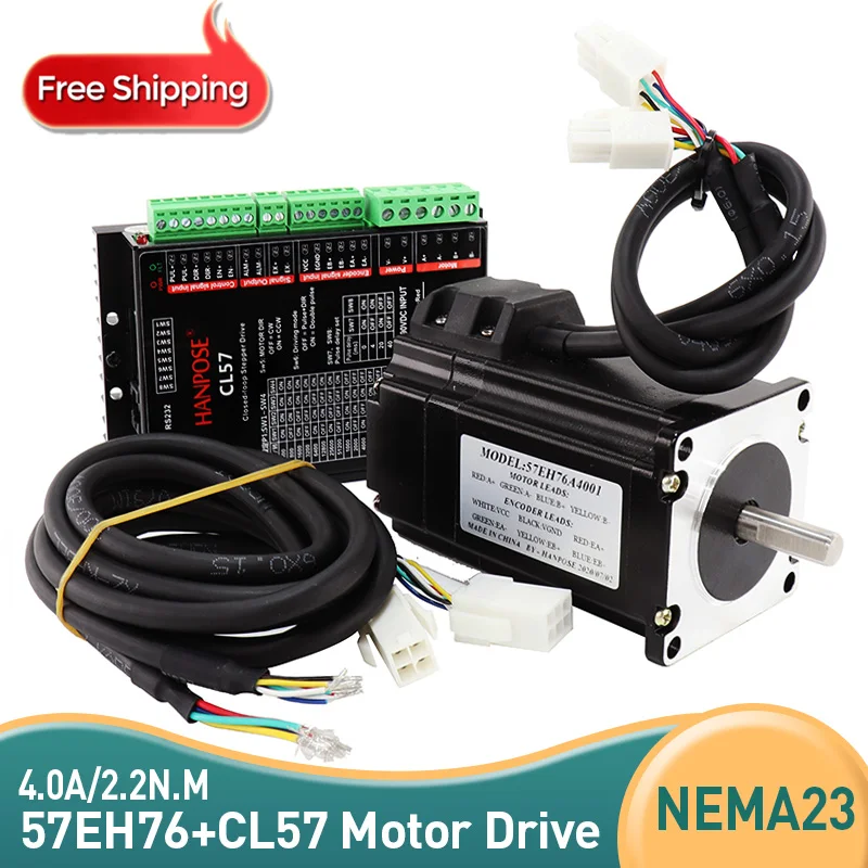 Бесплатная доставка набор приводных устройств 57EH76A4001 + CL57 4 0 А 2 нм NEMA 23 замкнутая