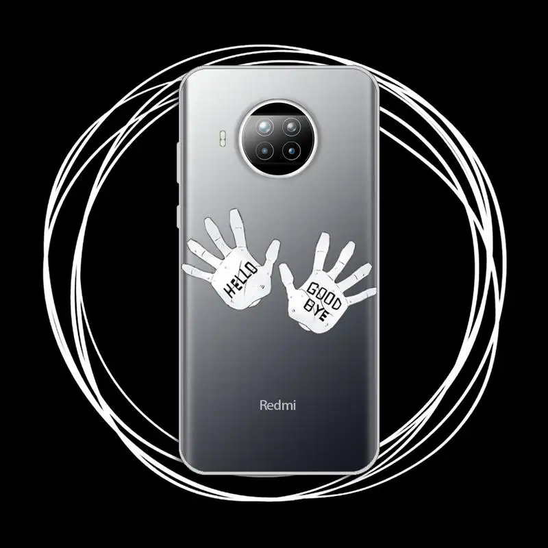 

Umbrella Academy Phone Case Transparent for Xiaomi Redmi note 10 t 8 9 pro lite 11