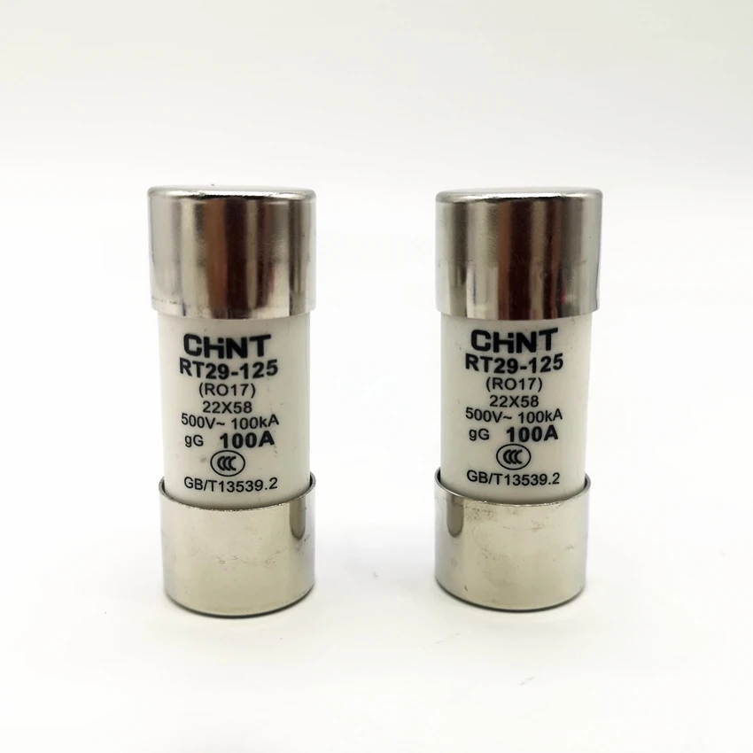 Плавкий предохранитель CHINT RT29-125 (RO17) 10A 16A 20A 25A 32A 40A 50A 63A 80A 100A 125A