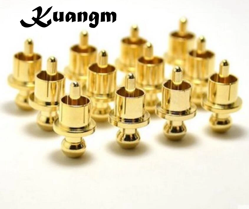 Hi End 8 50 шт Позолоченные RCA протектор Кепки s Шум фиксаторы уход за кожей лица маска