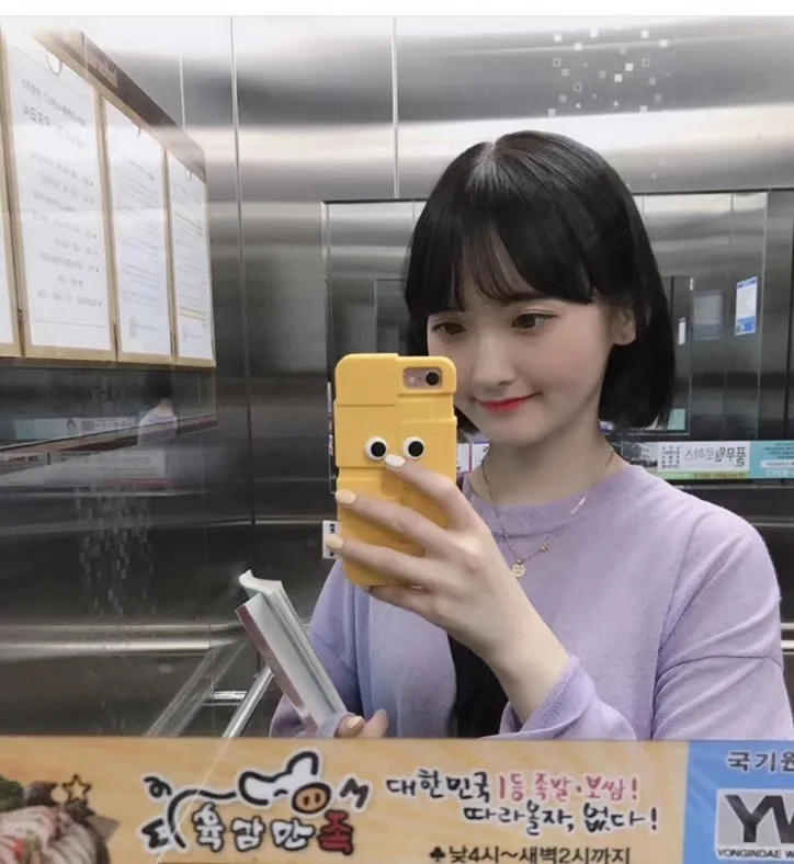 INS милый мультфильм Корея инновационный сырный глаз чехол для телефона iphone Xs MAX XR X