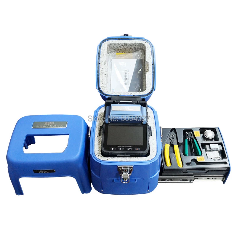 

SM&MM Automatic Optical Fiber Fusion Splicer Signalfire AI-7S 6s FTTH Fiber Optical Welding Splicing Machine ai-7c