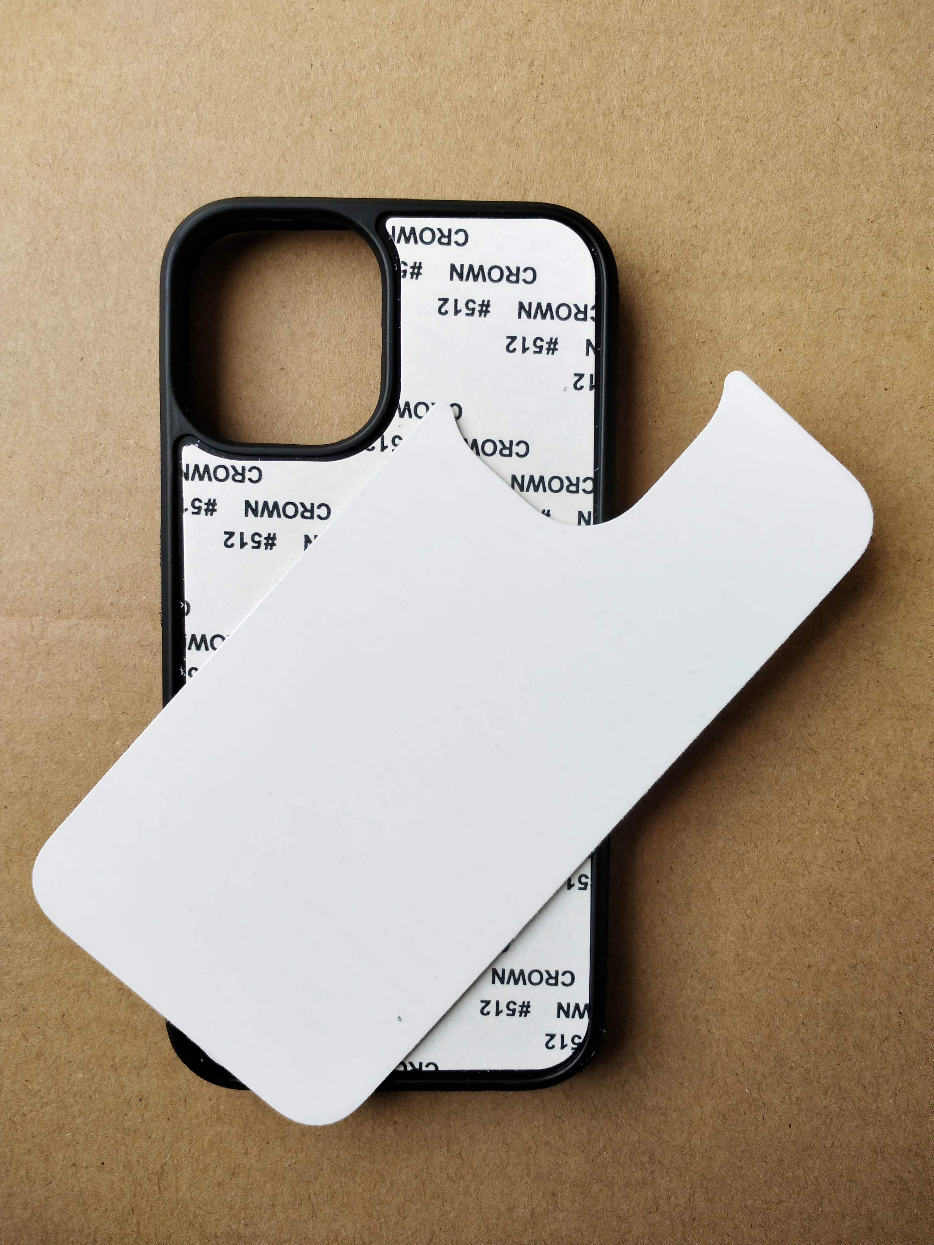 

For iPhone 12 5.4 inch 11 pro Max 5S SE 6 6S 7 8plus 2d Rubber TPU sublimation print case cover + aluminium plate 5 piece /lot