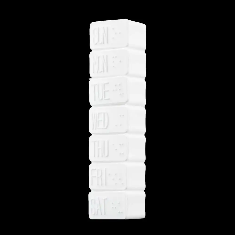 1 шт. или 2 одна неделя 7 дней маленькая аптечка коробка для лекарств держатель