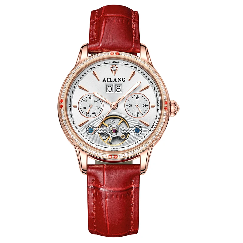 AILANG Original Design Ladies Mechanical Watch Luxury Automatic Calendar/Waterproof Sports Fashion Watch