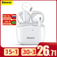 baseus e8 tws true wireless headphones bluetooth earphone ipx5 waterproof earbuds low latency headset gamer for iphone 12 xiaomi