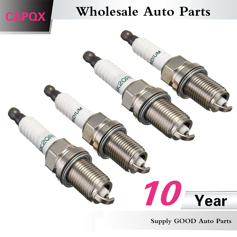 CAPQX 4 шт. иридиевая Свеча зажигания 90919 01210 SK20R11 для LS430 COROLLA WISH модель CAMRY PREVIA LAND CRUISER