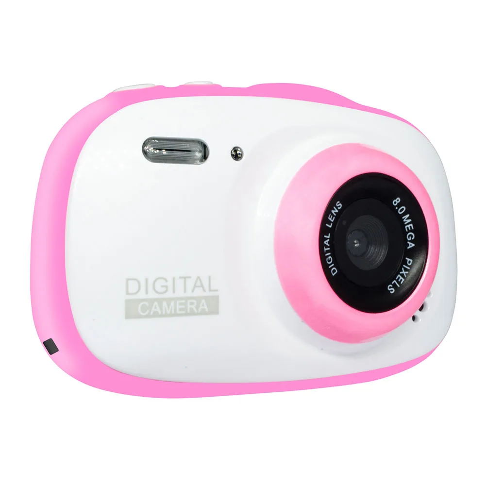 

2-дюймовый HD видеокамера с экраном водонепроницаемый легкий с таймером для съемки 6X Zoom Портативный цифровой видеорегистратор Mini Kids Gifts